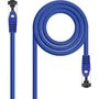 CABLE DE RED LATIGUILLO SSTP CAT8.1 AWG26 1 M AZUL NANOCABLE